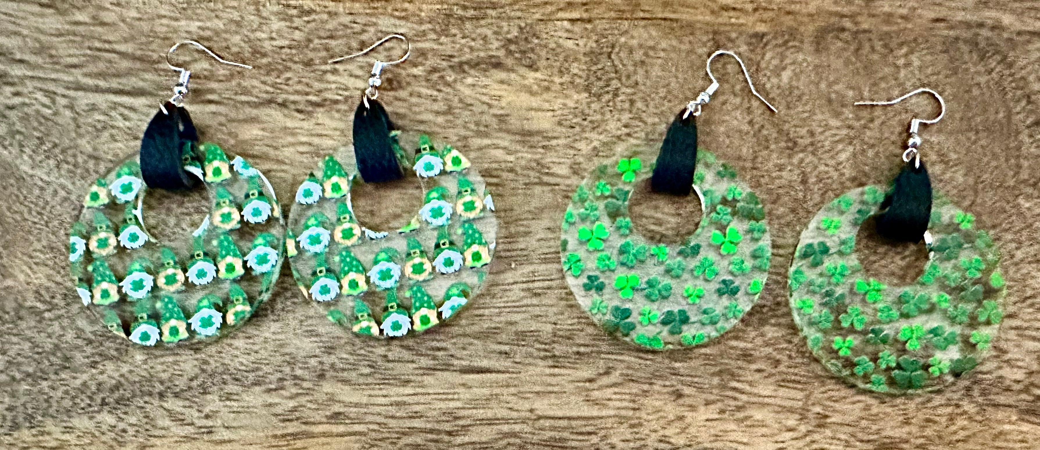 Acrylic Earrings - S. M. & Co.