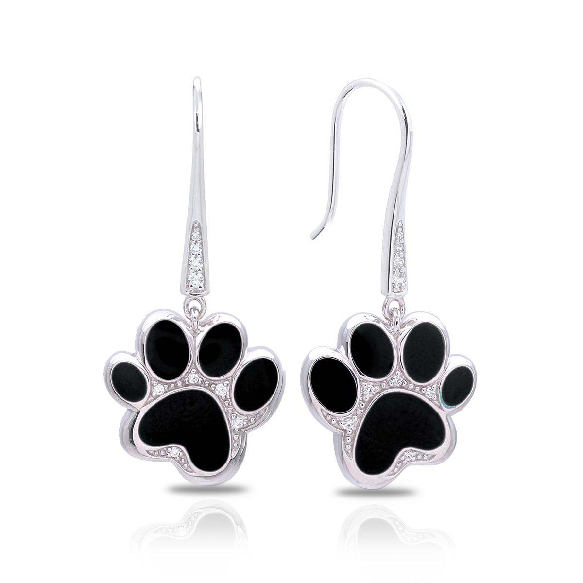 Paw Prints Earrings