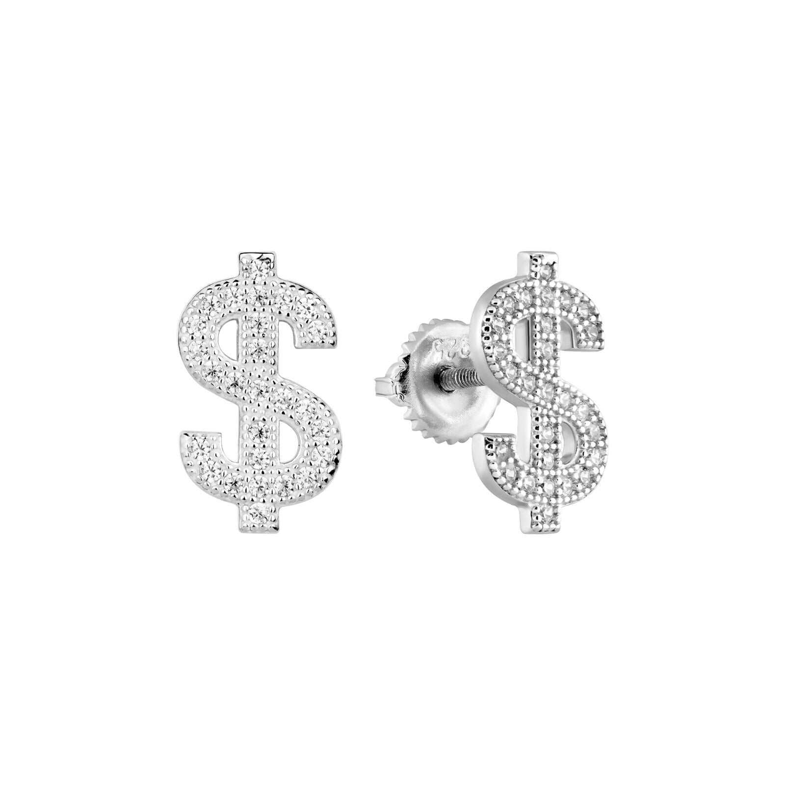 Dollar Sign Earrings