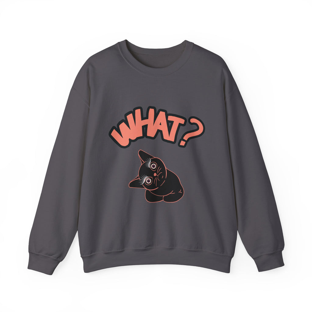 Funny Cat Sweatshirt - Unisex Heavy Blend™ Crewneck