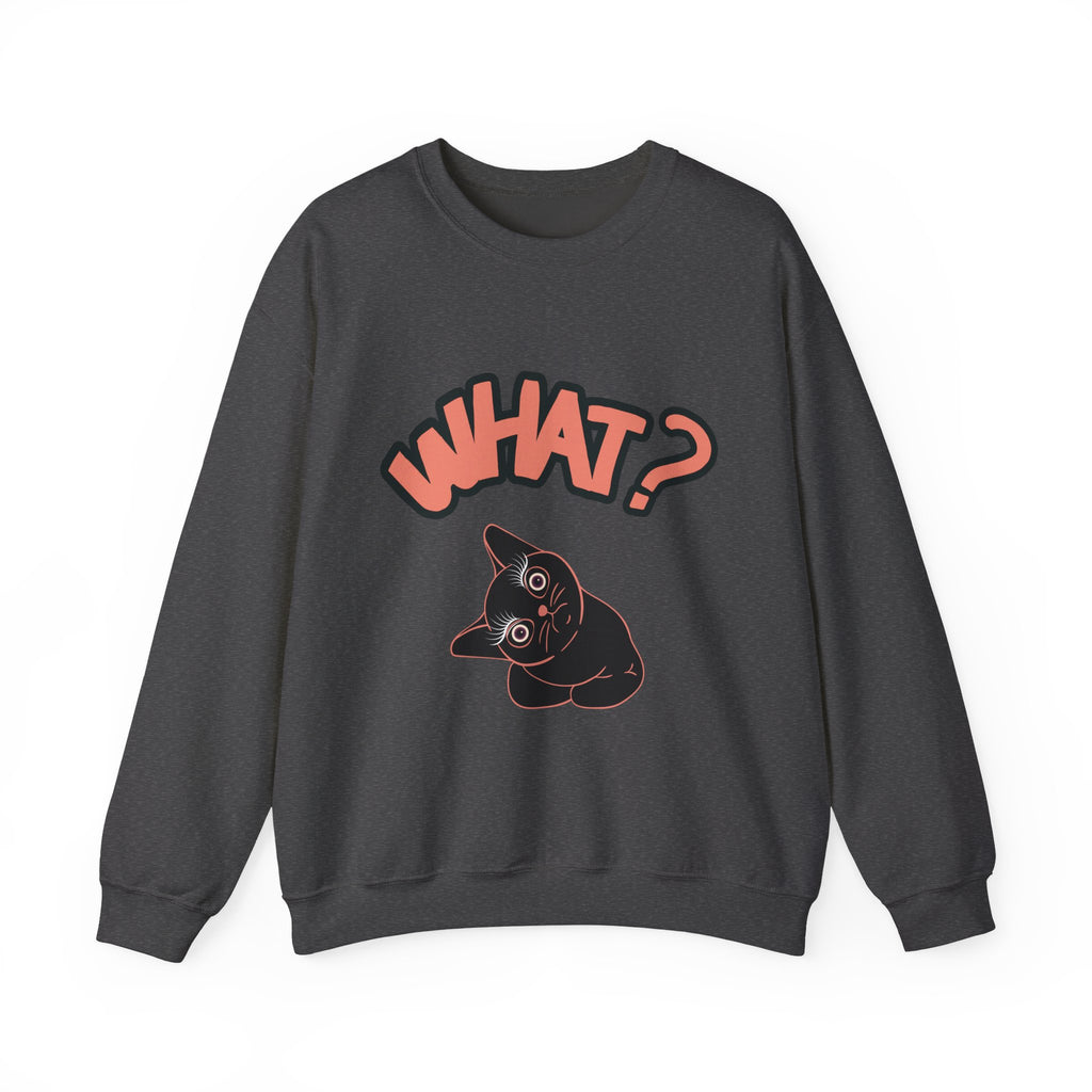 Funny Cat Sweatshirt - Unisex Heavy Blend™ Crewneck