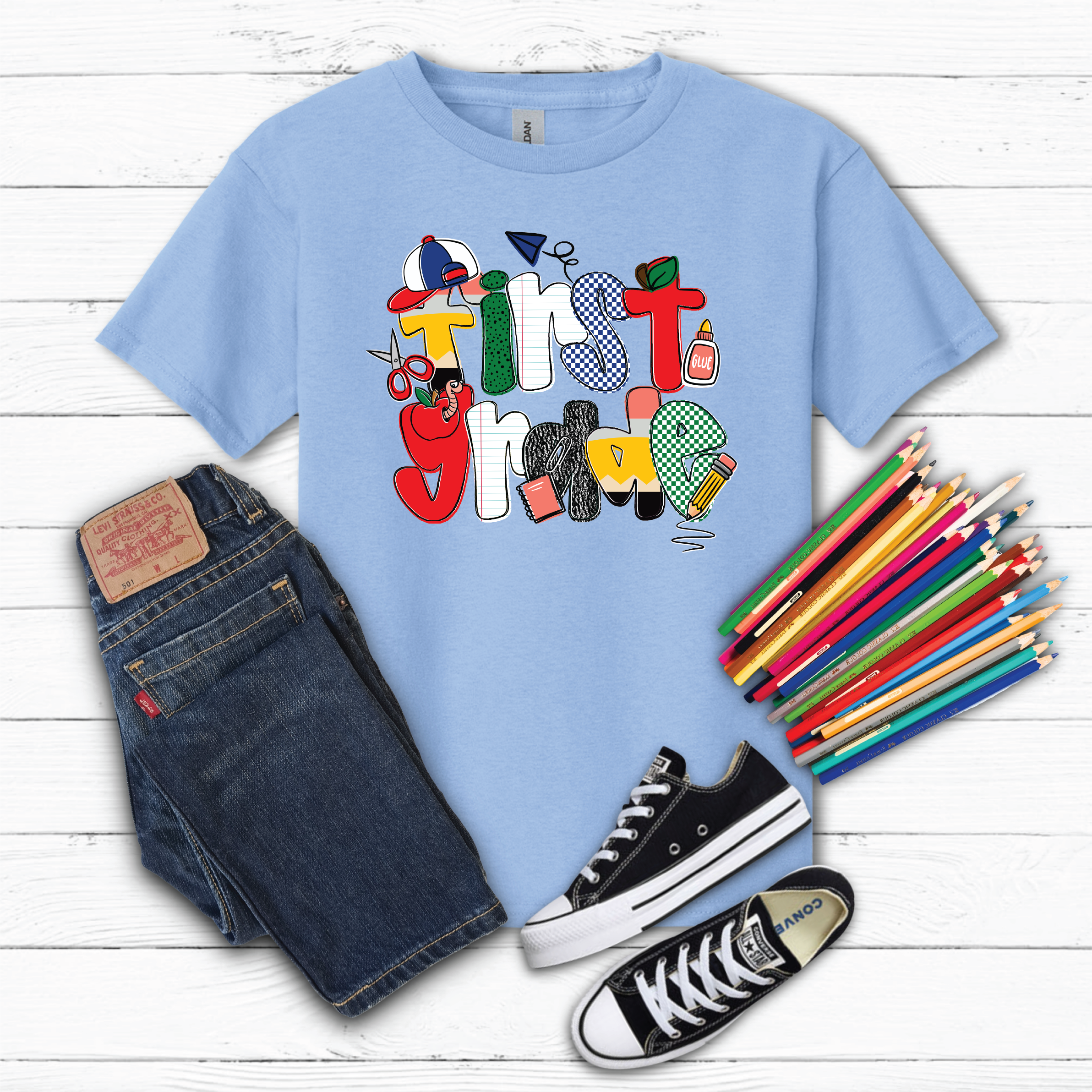 Boys 1st Grade Graphic Tee