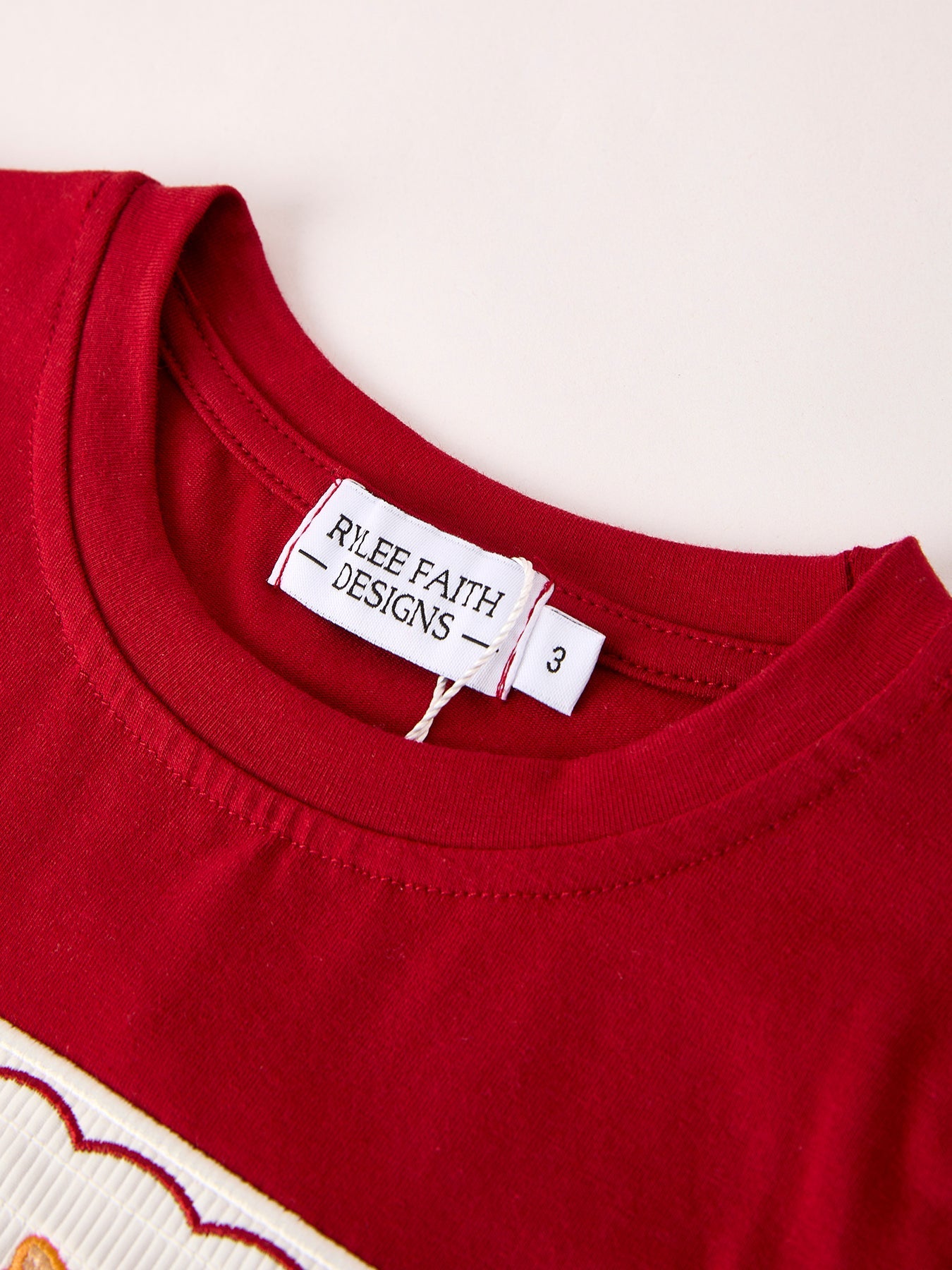 Fall Embroidered Boy Set – Orange Checkered with Halloween Details