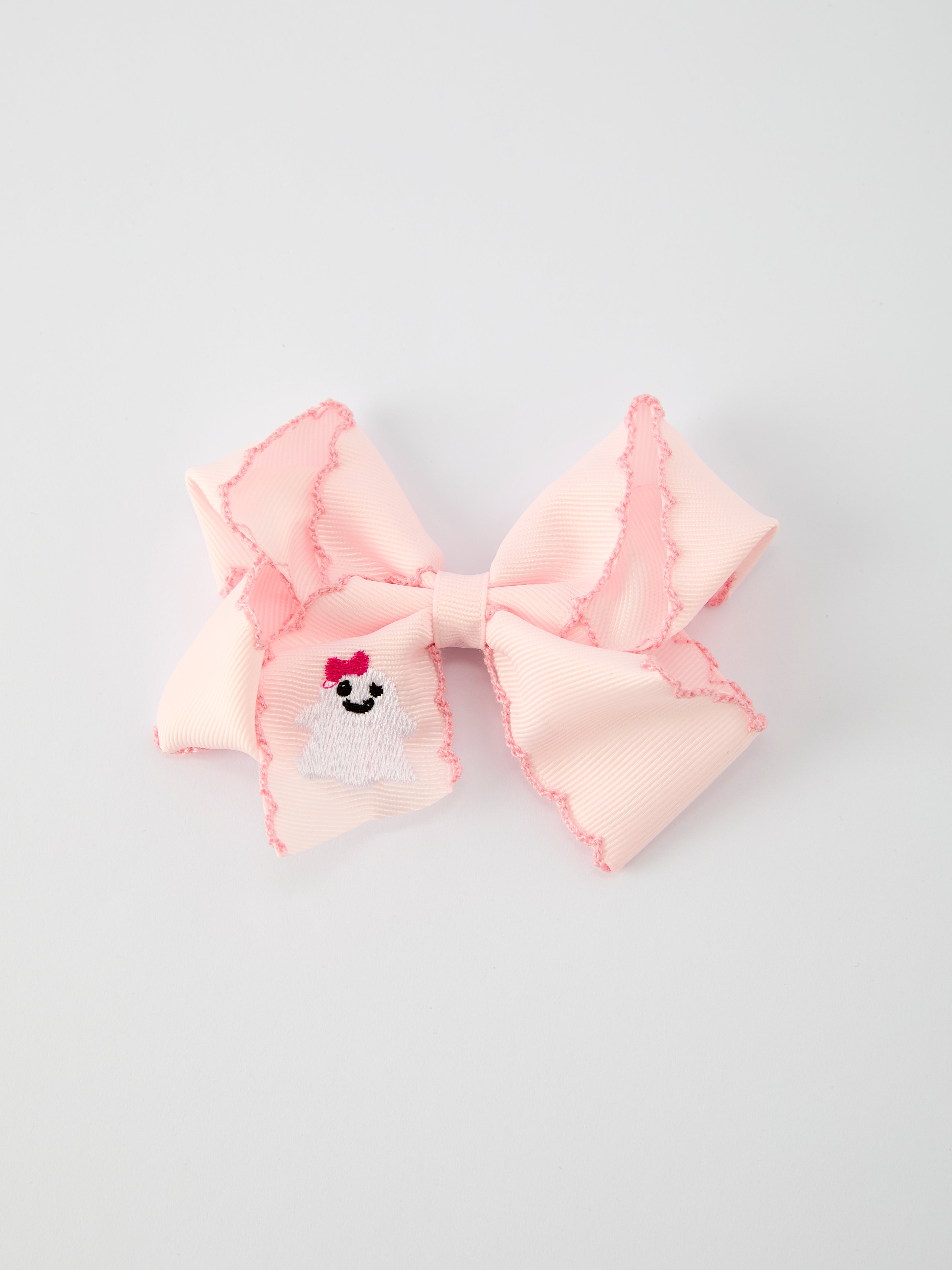 Halloween Ghost Bow Hairpin 3.9 Inch