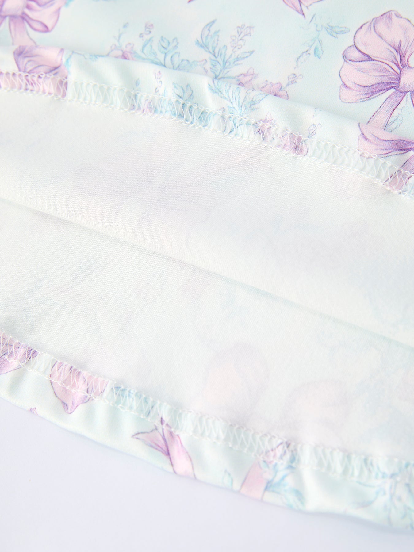 Summer Floral Bow Print Girl Dress