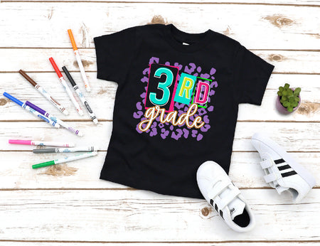 3rd Grade Neon - S. M. & Co. T-Shirt