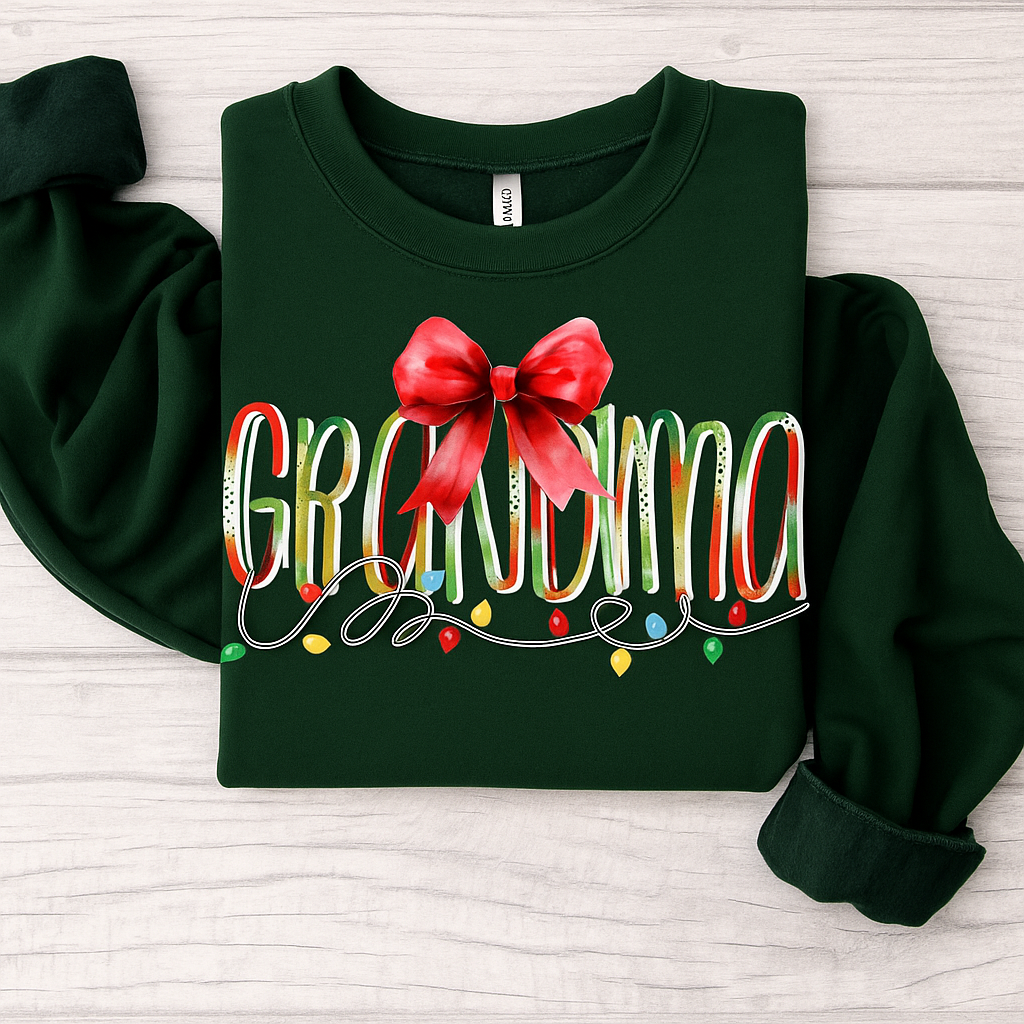 Customizable Mama Christmas Lights