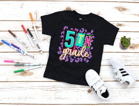 5th Grade Neon - S. M. & Co. T-Shirt