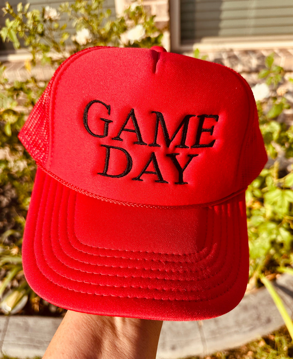 Game Day DTF Printed Trucker Hat