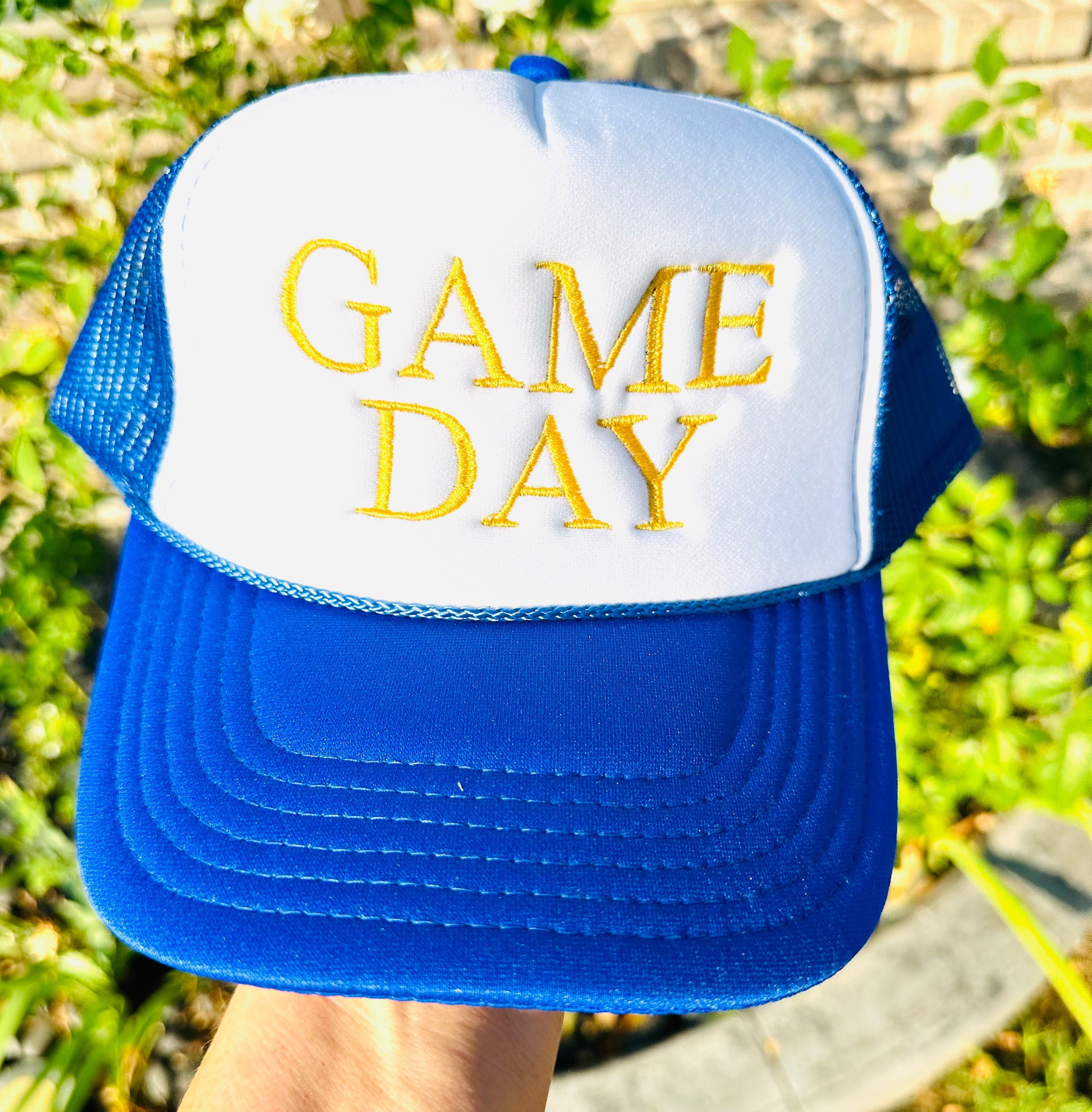 Game Day DTF Printed Trucker Hat - S. M. & Co. Shirts & Tops