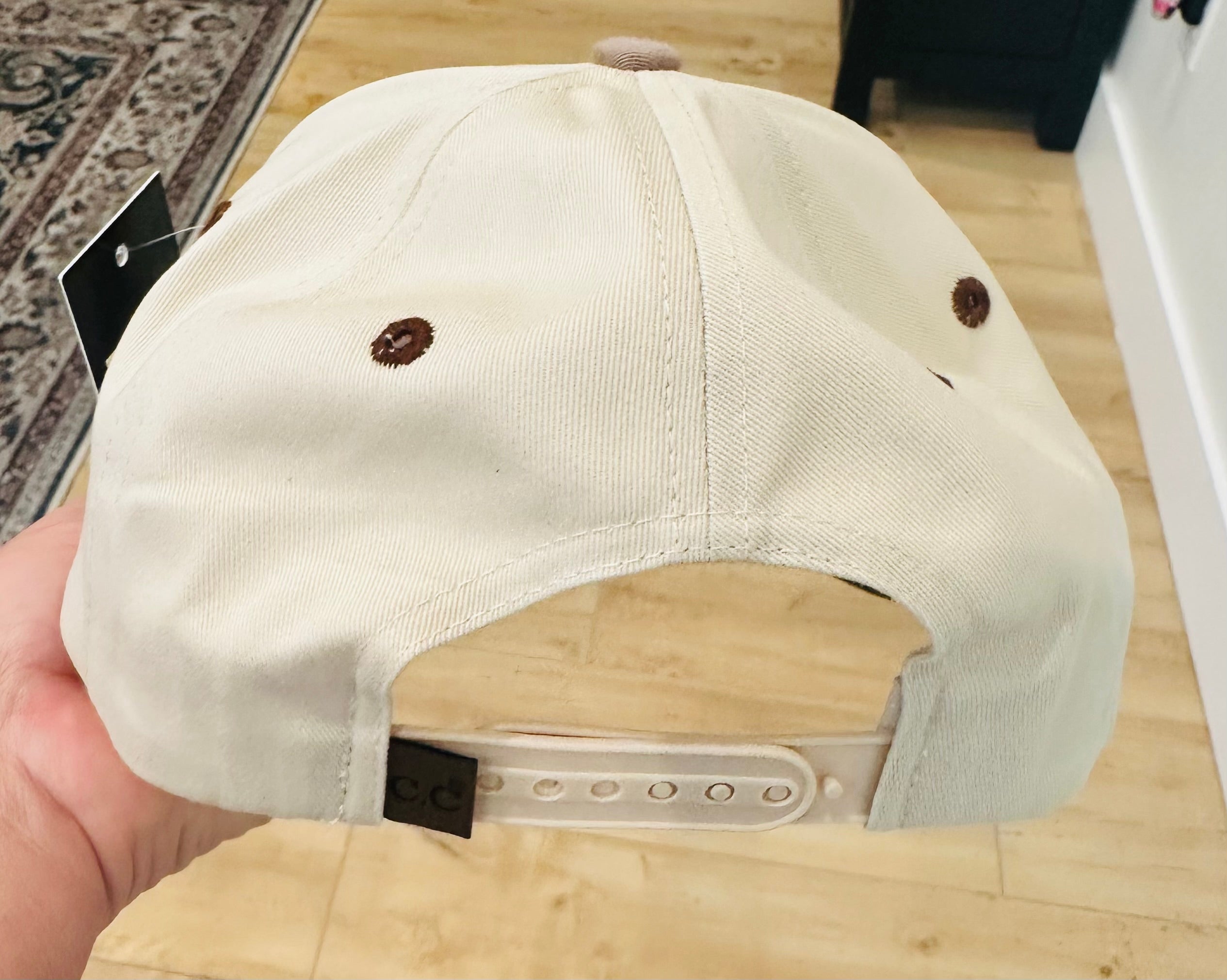 JESUS ON A LEOPARD AND NATURAL HAT