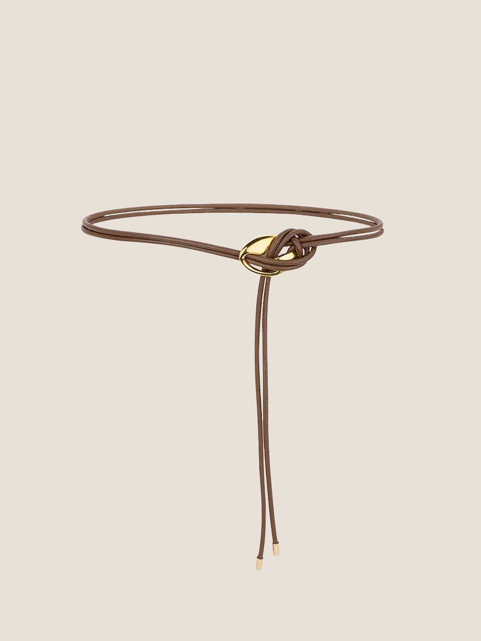 Recycled Leather Belt Versatile Styling Waist Accessory AURELIA