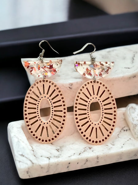 Blush Concho Dangles - S. M. & Co. Earrings