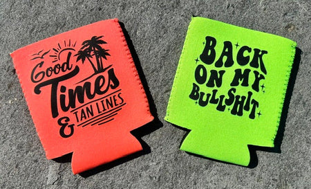 Glow in the Dark Can Coozies - S. M. & Co.