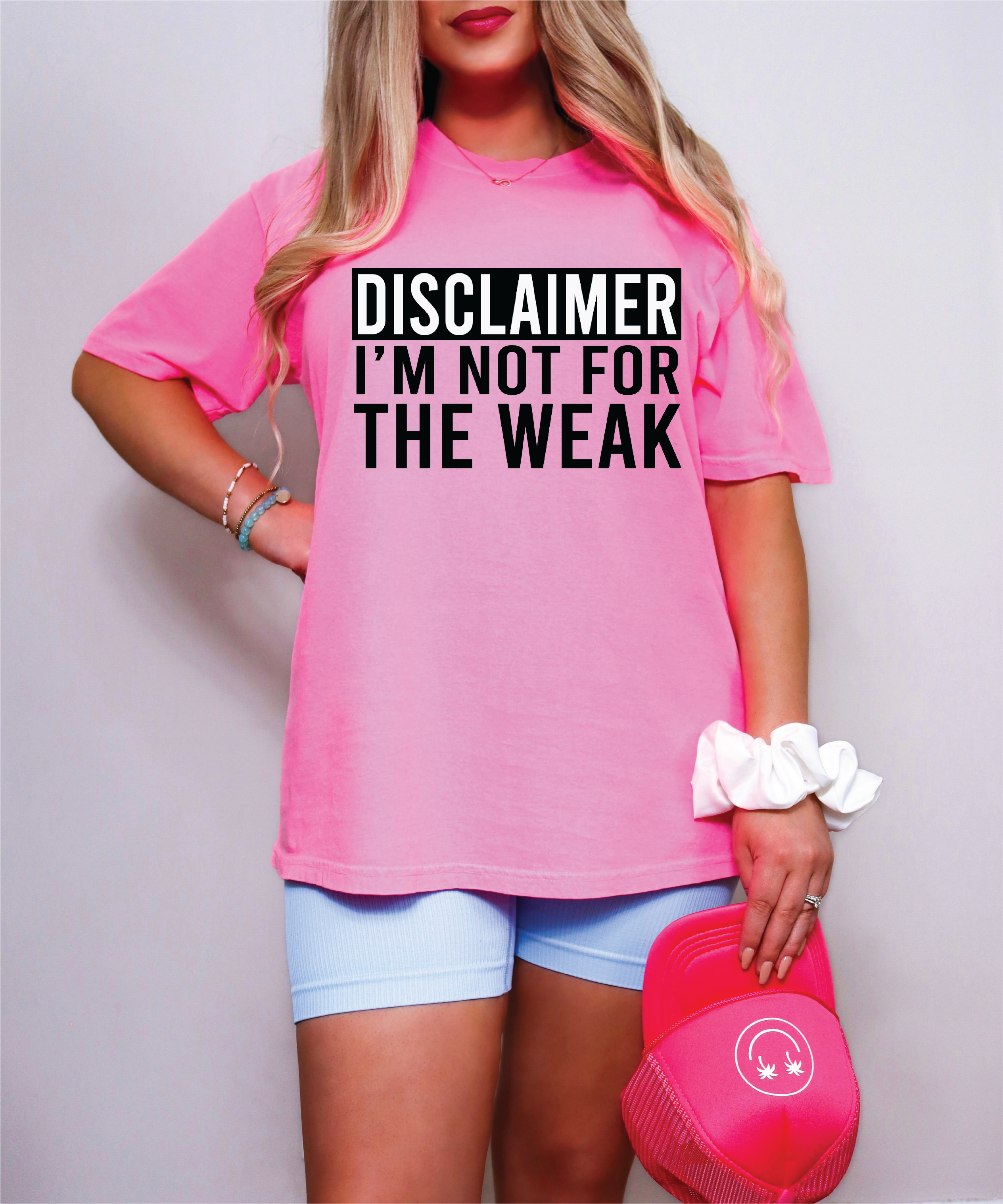 Disclaimer I'm Not For The Weak Graphic Tee