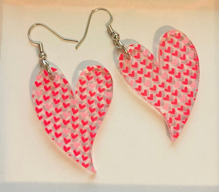 Acrylic Long Hearts - S. M. & Co.