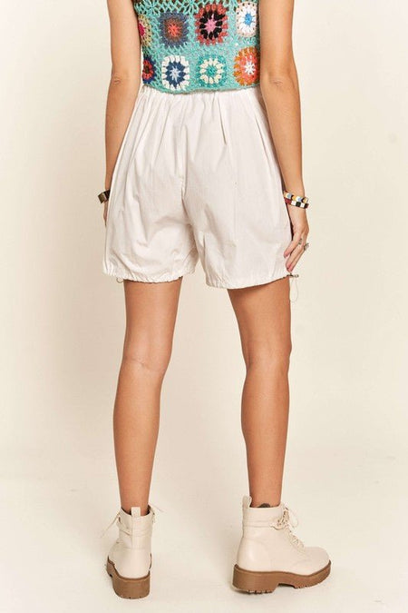 ADORA Drawstring Shorts with Pockets - S. M. & Co.