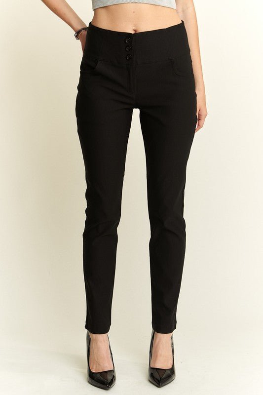 ADORA High Waist Skinny Pants - S. M. & Co.