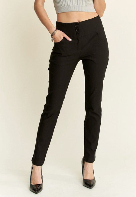 ADORA High Waist Skinny Pants - S. M. & Co.