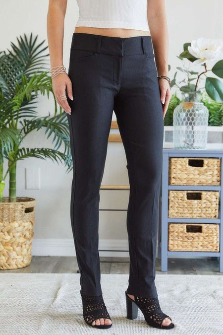 ADORA Mid Rise Skinny Pants - S. M. & Co.