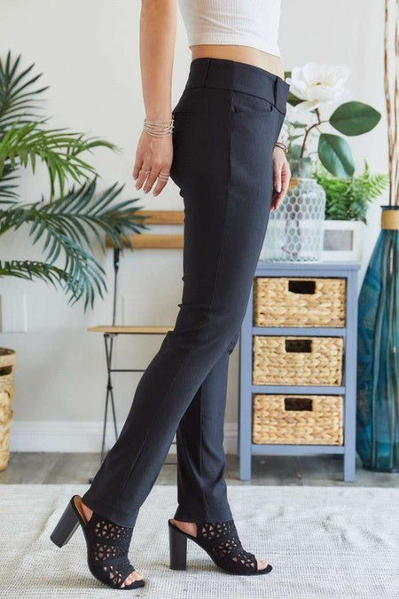 ADORA Mid Rise Skinny Pants - S. M. & Co.