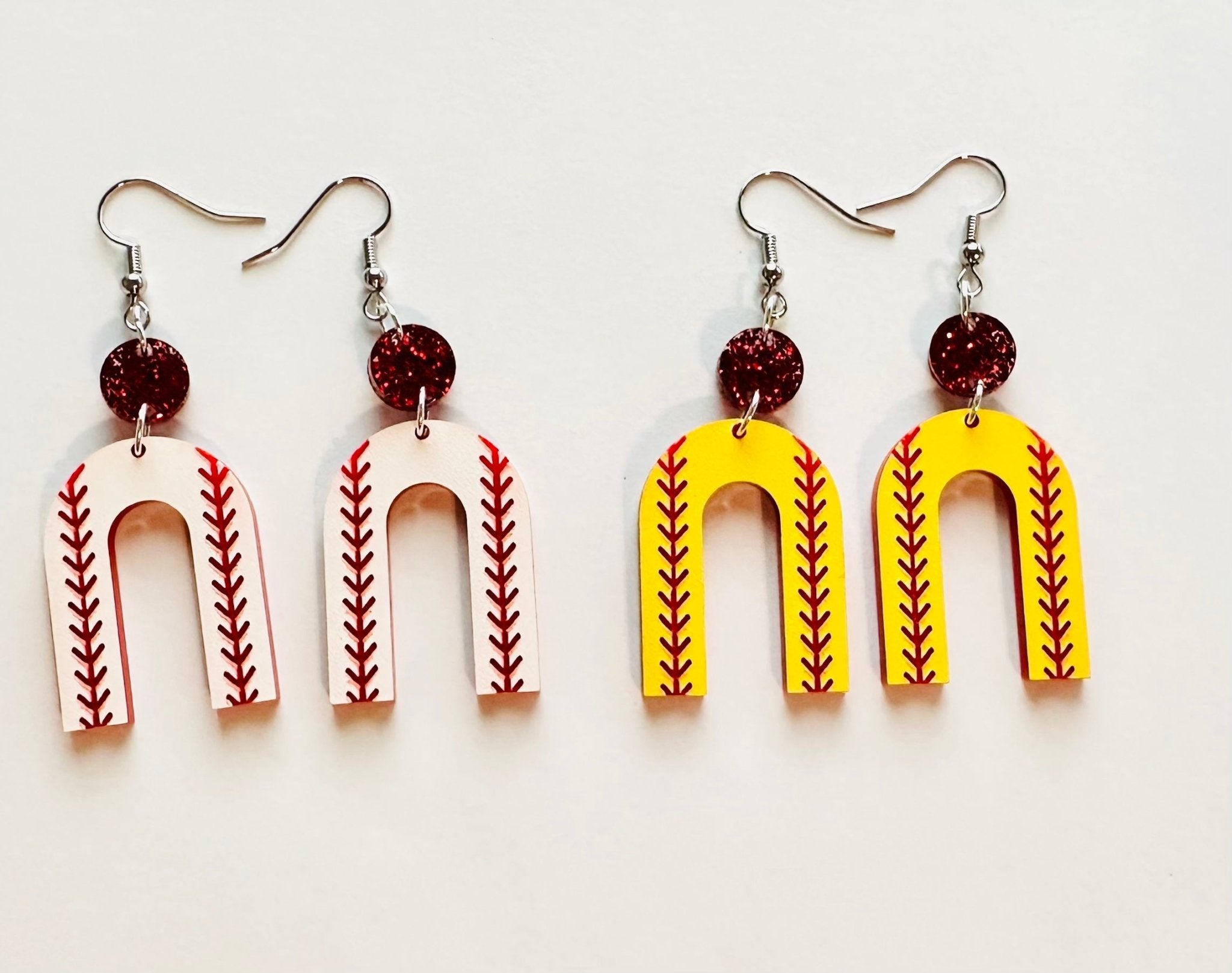 Baseball & Softball Wishbones - S. M. & Co. Earrings