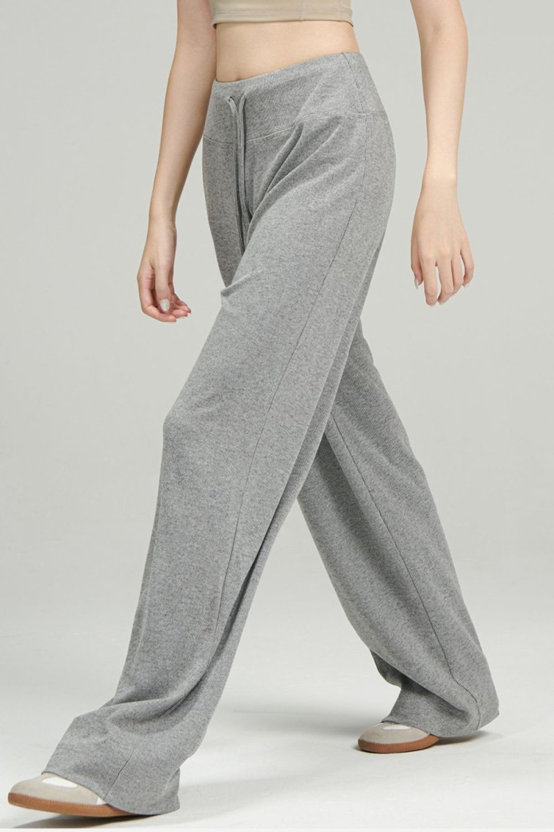 Basic Bae Drawstring Wide Leg Pants - S. M. & Co.