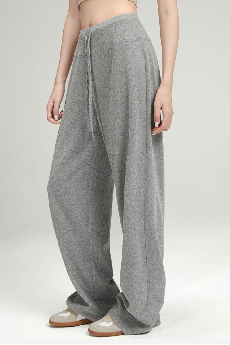 Basic Bae Drawstring Wide Leg Pants - S. M. & Co.