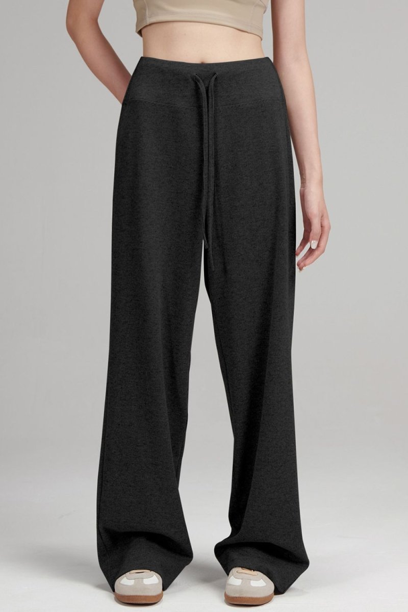 Basic Bae Drawstring Wide Leg Pants - S. M. & Co.