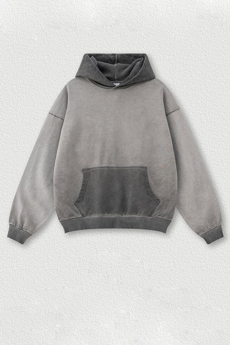 Basic Bae Drop Shoulder Long Sleeve Hoodie with Kangaroo Pocket - S. M. & Co.