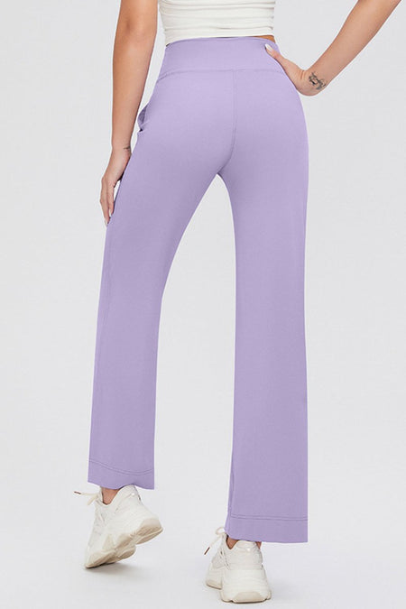 Basic Bae Full Size Drawstring High Waist Pants with Pockets - S. M. & Co.