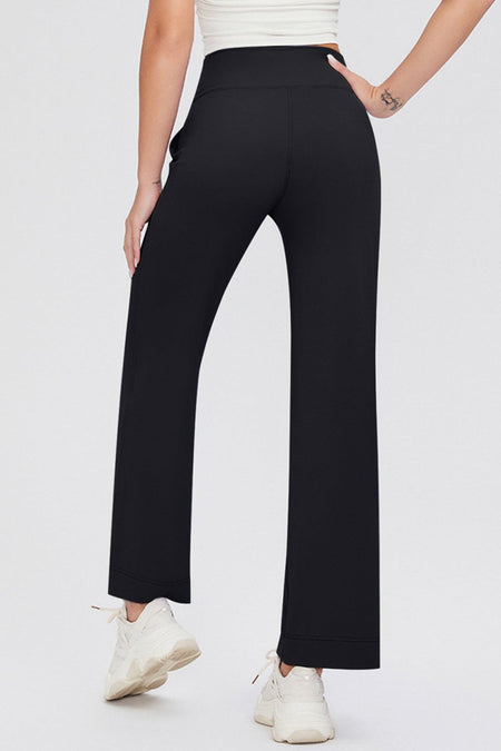 Basic Bae Full Size Drawstring High Waist Pants with Pockets - S. M. & Co.