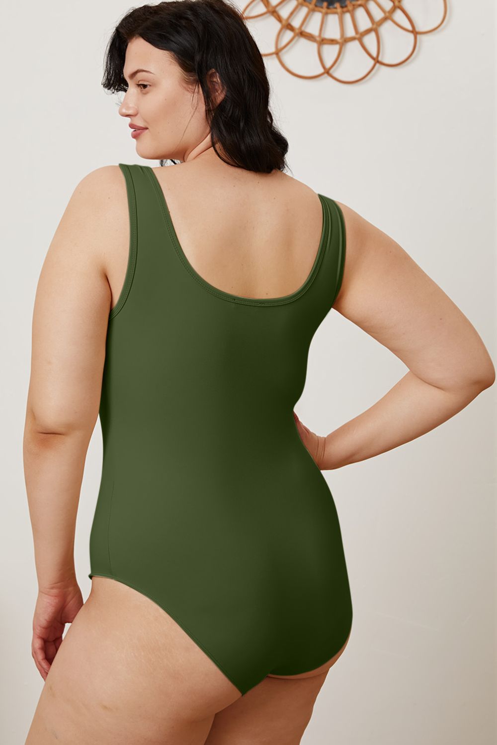 Basic Bae Full Size Square Neck Sleeveless Bodysuit - S. M. & Co. Bodysuit