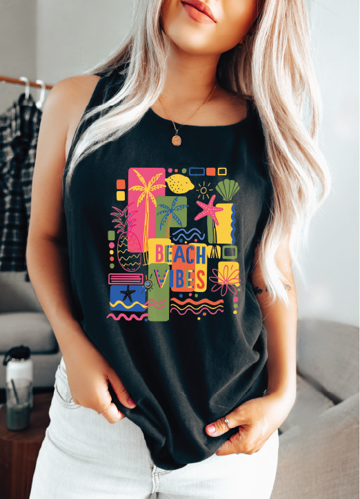 Beach Vibes- Unisex Tank Top
