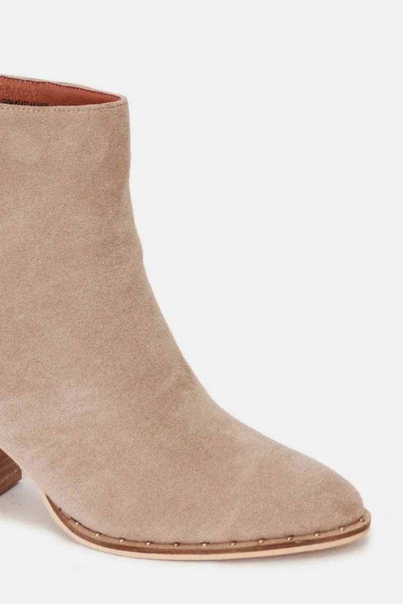 Beast Fashion Suede Point Toe Ankle Booties - S. M. & Co.