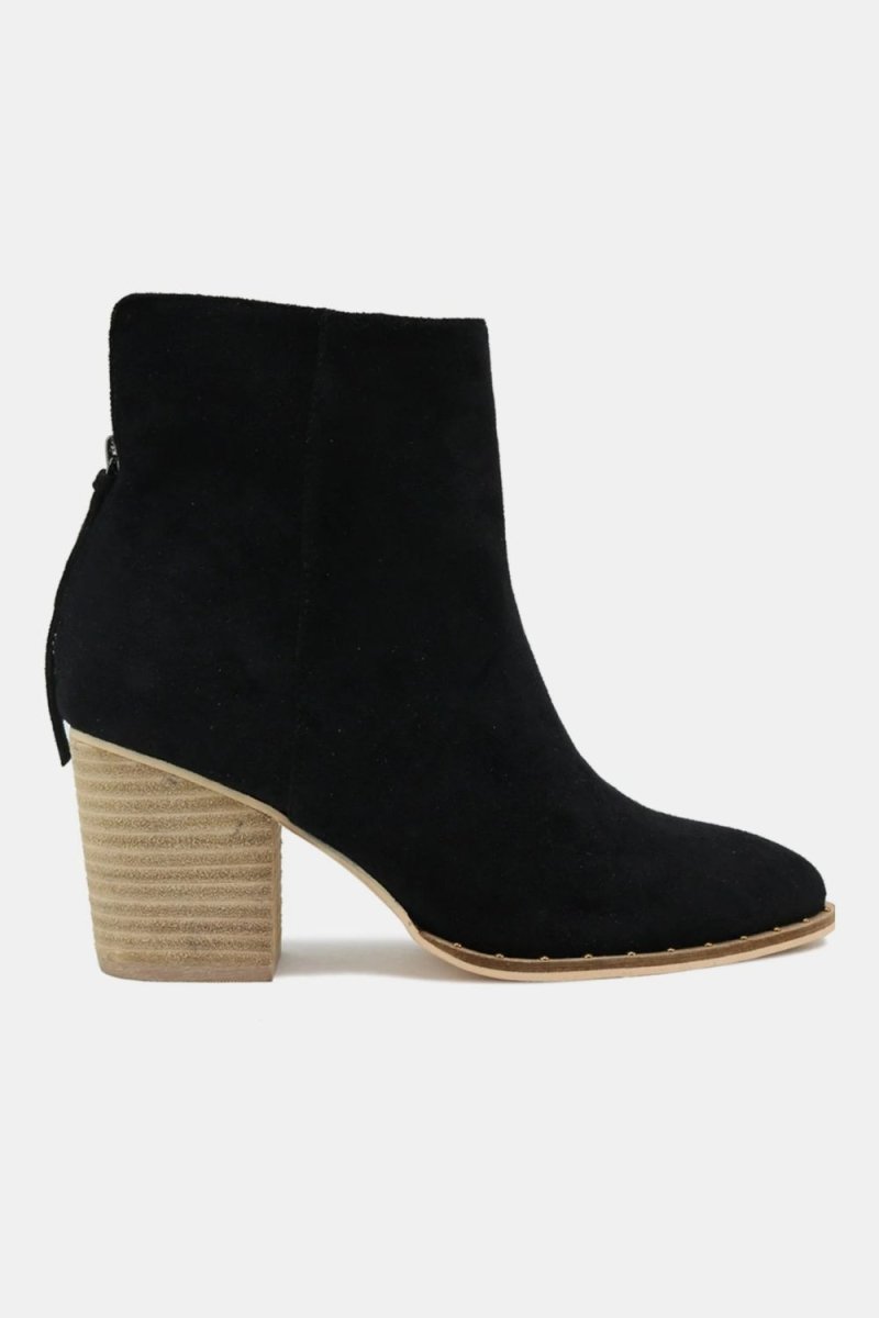 Beast Fashion Suede Point Toe Ankle Booties - S. M. & Co.