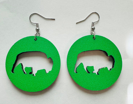 Bison Earrings - S. M. & Co. Earrings