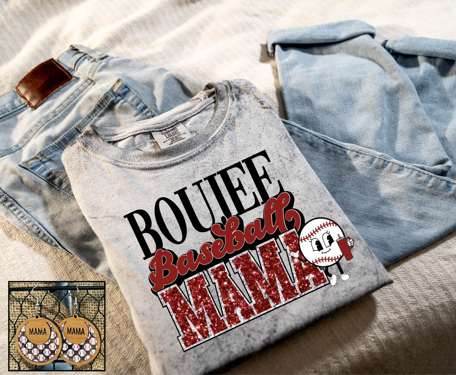 Boujee Baseball Mama - S. M. & Co. Shirts & Tops