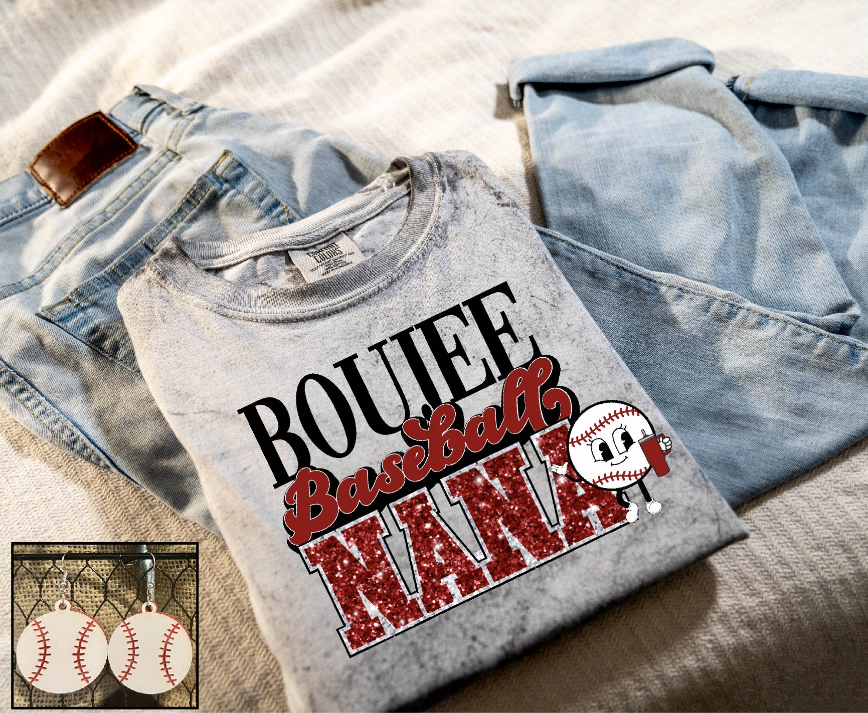 Boujee Baseball Nana - S. M. & Co. Shirts & Tops