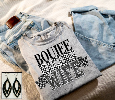 Boujee Racing Wife - S. M. & Co. Shirts & Tops