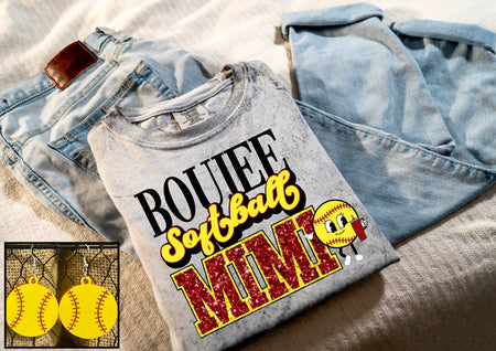 Boujee Softball Mimi - S. M. & Co. Shirts & Tops