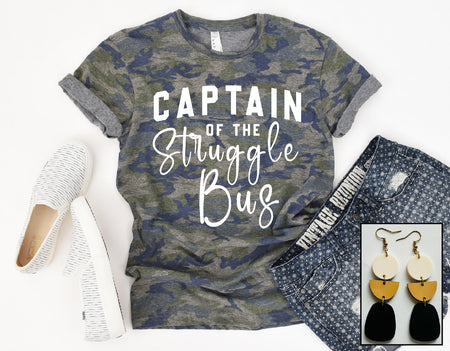 Captain of the Struggle Bus - S. M. & Co. Shirts & Tops