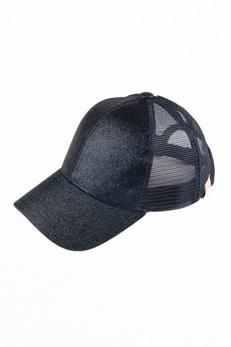 CC Kids Glitter Pony Caps - S. M. & Co. Pony Caps