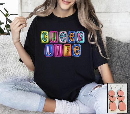 Cheer Life- Puff Look - S. M. & Co. T-Shirt