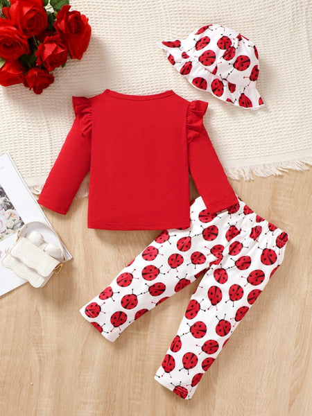 Children's Cartoon Top and Pants Set - S. M. & Co.