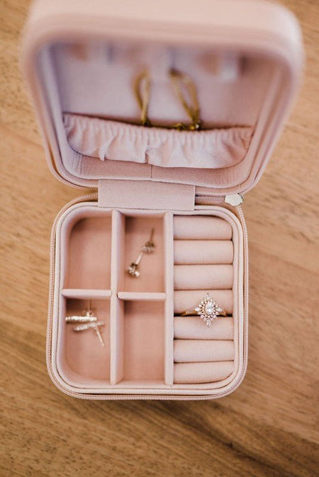 Christina Travel Gift Jewelry Box Case - S. M. & Co.