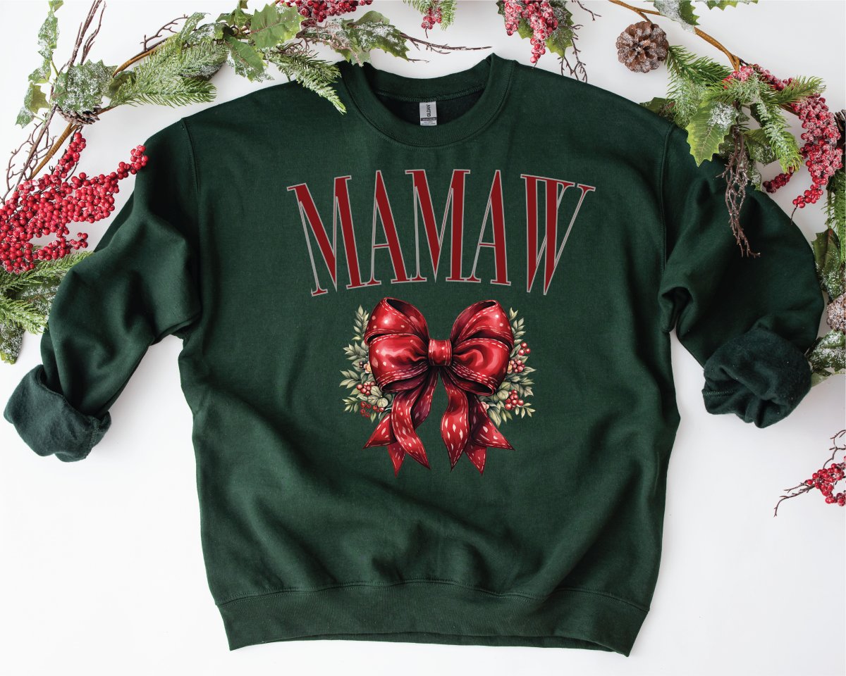 Christmas Bow - Mamaw - S. M. & Co.