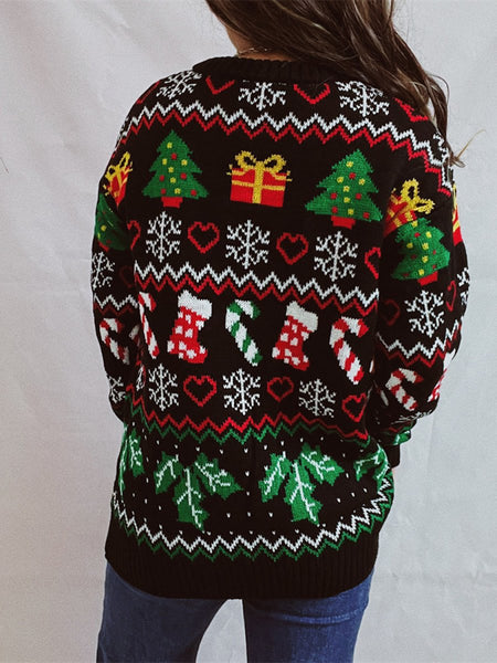 Christmas Element Sweater - S. M. & Co.