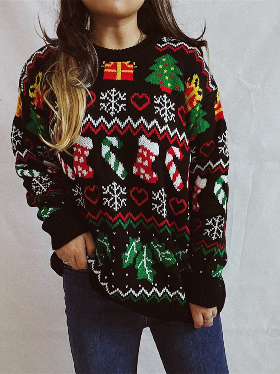 Christmas Element Sweater - S. M. & Co.