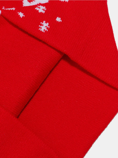 Christmas Pattern Knit Hat - S. M. & Co.